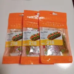 未開封品　ナノブロック　ホットドッグ　3セット