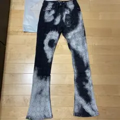新品30 GUAPI デニム フレア スキニー
