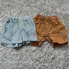 BREEZE ハーフパンツ　ボトムス 2枚セット　男の子　サイズ80