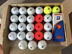 ⛳️【お買得品】新ボール入りブリヂストンTOUR BXS他ロストボール24球+3球