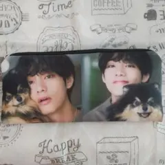 ♠BTS 防弾少年団 V キム・テヒョン(愛称テテ)ペンケース 新品・未使用品