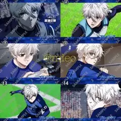 【新品】アニメ ブルーロック ブロマイド 第2期 凪誠士郎 6枚