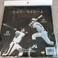 阪神レジェンドデー2025 ミスタータイガース田淵＆掛布ミニタオルハンカチ
