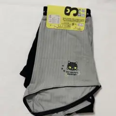猫デザインの160サイズ肌着2枚セット