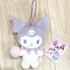 【新品】サンリオキャラクターズ　もふっとわたあめマスコット　クロミ　タグ付き