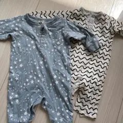 最終価格⭐︎美品⭐︎50.56サイズ　ロンパース  H&M