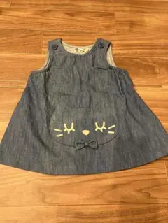 【値下げ】KP デニムワンピース 90cm