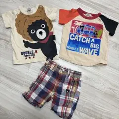 ミキハウスダブルビー　80cm セット