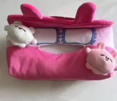 らぶいーず ベッド型ティッシュケース インテリア ピンク　ティッシュカバー