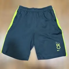 Nike DRI-FIT 半ズボン 147-158cm ブラック/イエロー