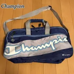 【Champion】 プールバッグ ショルダーバッグ ネイビー