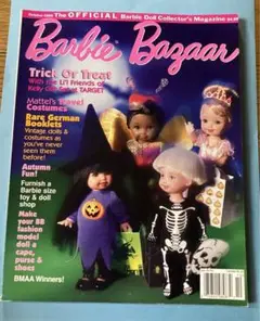 洋雑誌　バービー　ハロウィン表紙　Barbie Bazaar