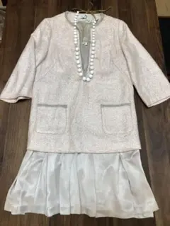 アドーア ワンピース スーツ ピンク