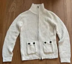 AZUL by moussy ホワイトニット XS