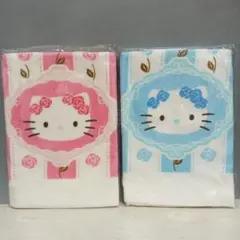 サンリオ　ハローキティ　タオル　薔薇　ローズ　計2枚セット　2005年製
