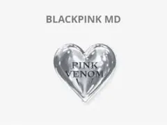 pink venom ハートピンバッジ BLACKPINK