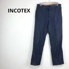 ◇ インコテックス【M】パンツ　カジュアル　チノ　ストレート　コットン