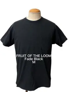 グッドフェード！ フルーツオブザルーム ポケット Tシャツ M 黒 xpv