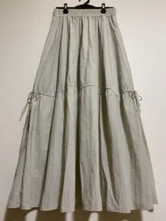 最終価格　タフタロングスカート