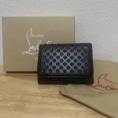 Christian Louboutin.ルブタン.スタッズ.三つ折り.財布