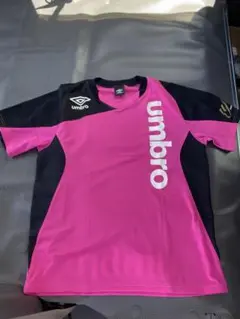 umbro ピンク/黒 M 山田ハウス Tシャツ