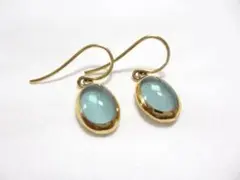 ★ LUCAS JACK ルーカス ジャック ピアス グリーン石