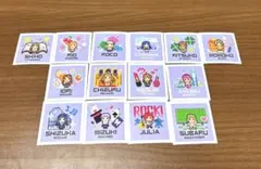 秋葉原 アトレ アイドルマスター コラボステッカー セット