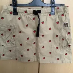 ランドリー　ミニスカート　りんご　クマ　アウトドア