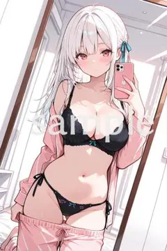 ポスター A4 AI美女下着 セクシー 送料込み 高画質 Q405