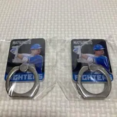 北海道日本ハムファイターズ　松本剛選手　スマホリング