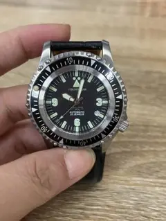 133 TECHNOS 自動巻き ダイバーズウォッチ 動作品
