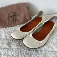 【袋付き】エルメス パンプス フラットシューズ