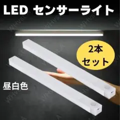 センサーライト 人感 LED 室内 玄関 クローゼット 照明 USB 昼白色2個