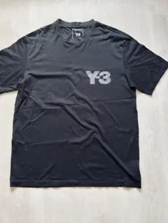 Y-3 ブランドロゴT ブラック　サイズM