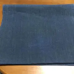 古布　藍染木綿　35x116。