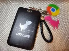 OFFLINE DINO カードケース　パスケース　定期入れ