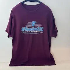 #HoustonSSC バーガンディ Tシャツ