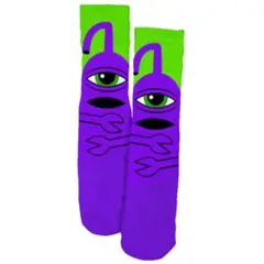 TOY MACHINE　SECT HUG SOCK(PURPLE)　ソックス