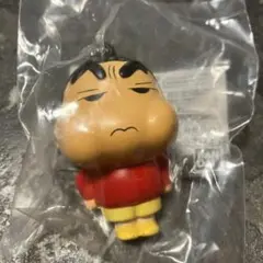 クレヨンしんちゃん　ふにゅふにゅ　マスコット　キーホルダー　しんちゃんプンプン