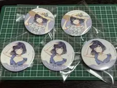 学園アイドルマスター　秦谷美鈴　等身缶バッジ　スイパラ　海の家　セット　学マス