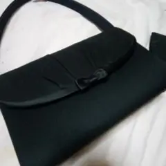 MICHEL KLEIN ブラックフォーマルバッグ