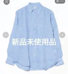 GAMBERT CUSTOM SHIRTS ライトブルー長袖シャツ