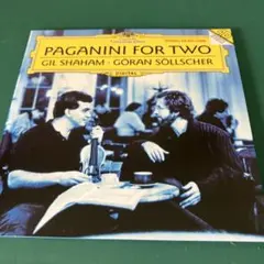 Paganini for Two CD ギル・シャハム ゴラン・ソルシャー