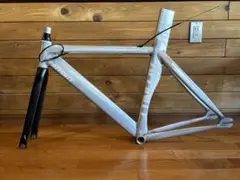 直樹）AFFINITY CYCLES旧ロゴ入り本革フレームプロテクター 直樹様専用）AFFINITY CYCLES旧ロゴ入り本革フレーム