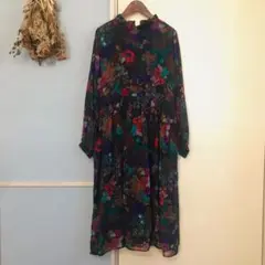花柄ワンピース ※難あり