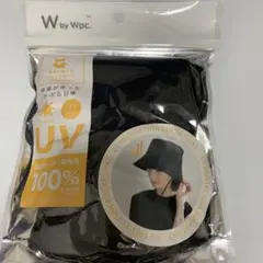 ダブリュピーシー（Wpc.）　UVカット　バケットハット　ブラック