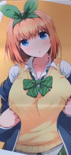五等分の花嫁 中野四葉制服 ラバーマット