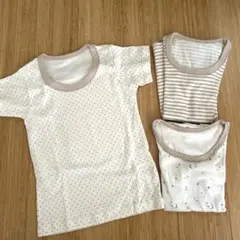 半袖肌着　3枚セット　90