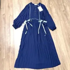 【新品・タグ付】ブティックオーディナリー ワンピース リボン Fサイズ