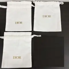Dior ミニ巾着 3点セット